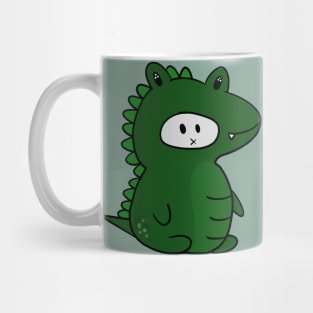 Trick or Treating Dino Halloween Costume Mug